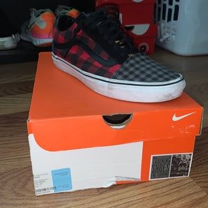 Vans flannel sneakers